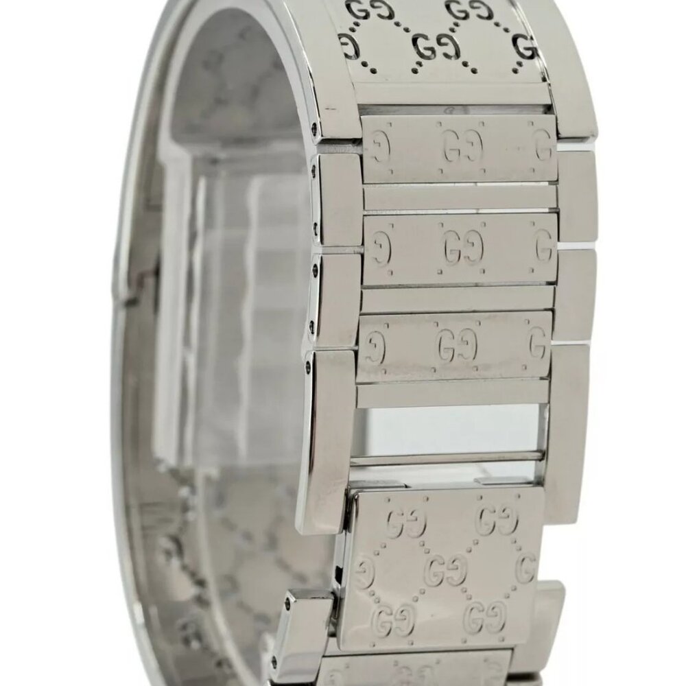 Gucci Twirl 23mm Ladies Brown Dial Double Diamond Bezel Watch! Ref: YA112504! - Picture 3 of 9